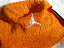 NWT Jordan Brand Kids bucket hat, cotton blend, orange, green, jumpman logo, 28