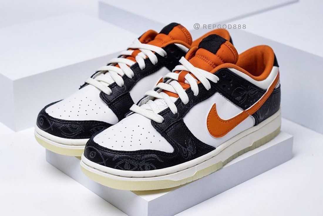 Nike Dunk Low PRM Halloween 2021 DD3357-100 Men US 6 - 12