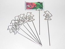 SEGNAPOSTO 100 pezzi. clip memo portafoto  metallo feste bomboniere battesimo