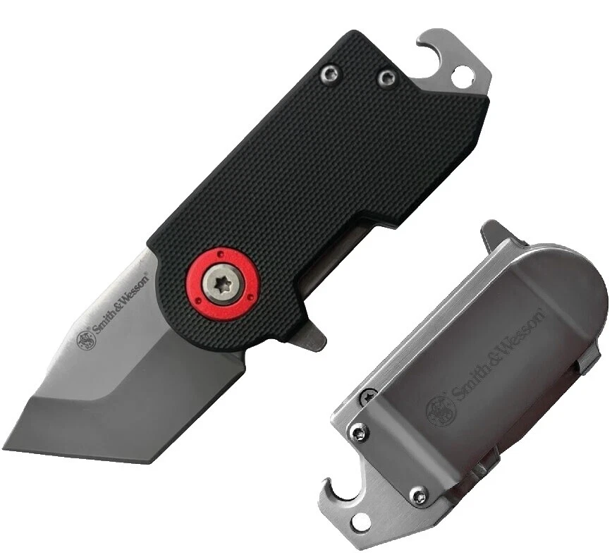 Hoja de acero al carbono Smith & Wesson Navaja cuchillos plegables de colección