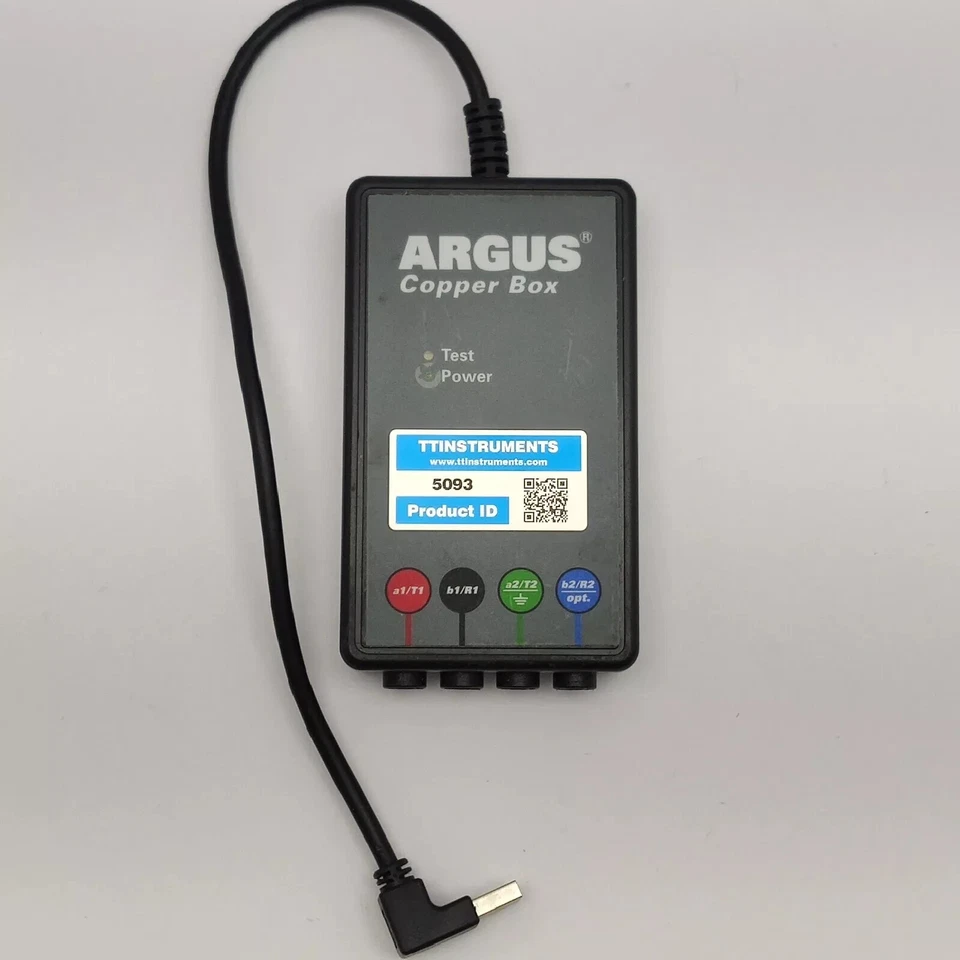 Intec Argus 165 GigE + ADSL Annex B & J VDSL SHDSL ISDN RFC 2544 Ethernet + TDR - Image 2 of 4