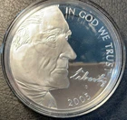 2005 Buffalo Nickel Giant Quarter Pound Silver Proof, Low Serial # 026