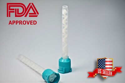 Dental HP Green /TEAL Mixing Tips 6.5 mm Impression Heavy Body
