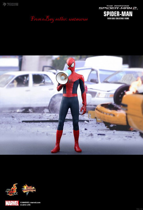 Hot Toys 1/6 Mms244 The Amazing Spider-Man 2 Spider-Man Deluxe