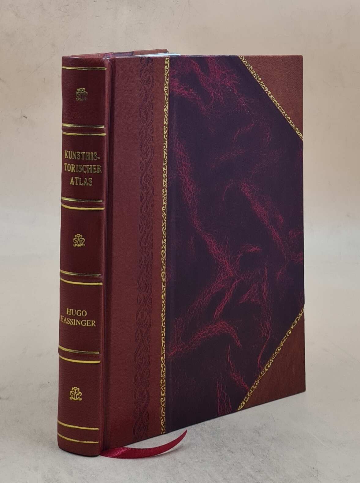 Kunsthistorischer Atlas Der K K Reichshauptstadt Wien Leather Bound