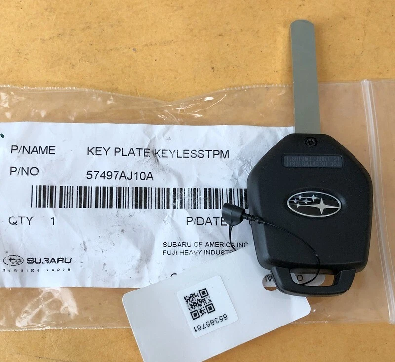NUEVO MANDO A DISTANCIA SIN LLAVE SUBARU LEGACY OUTBACK 2011-2014 OEM CWTWB1U811 57497AJ10A Foto 2 de 3