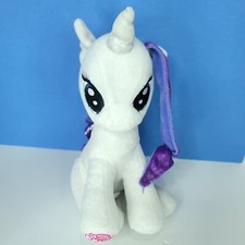 My Little Pony Rarity Plush Toy Stuffed Animal 10" Unicorn Hasbro Diamond Mark