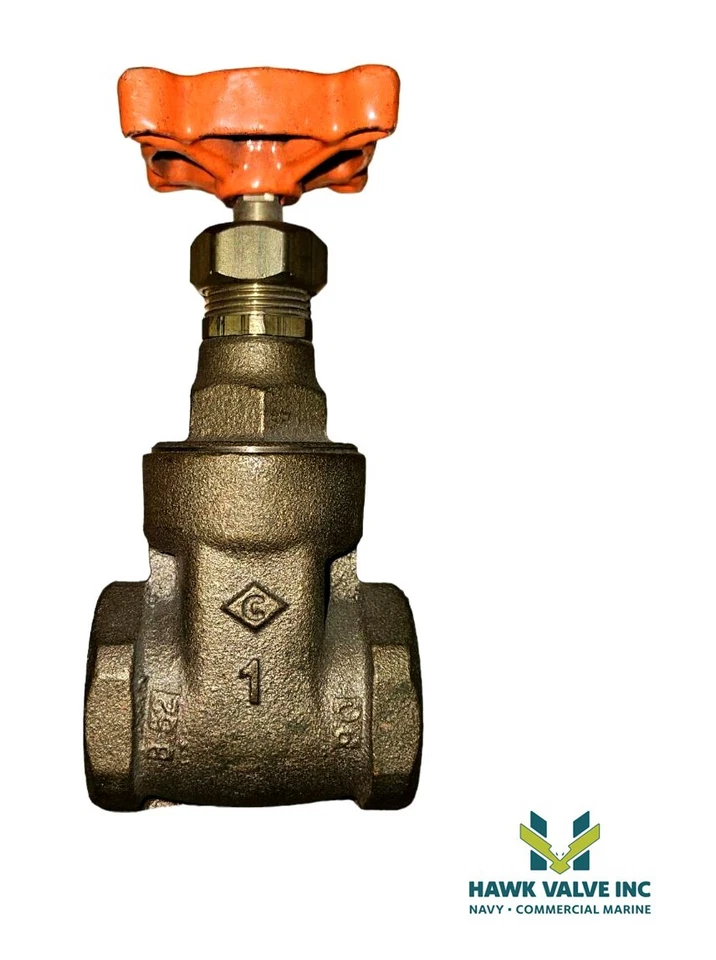 1" BRONZE 125 SWP, 200 WOG NPT NON-RISING STEM GATE VALVE - STOCKHAM FIG. B-103 - Image 2 of 4