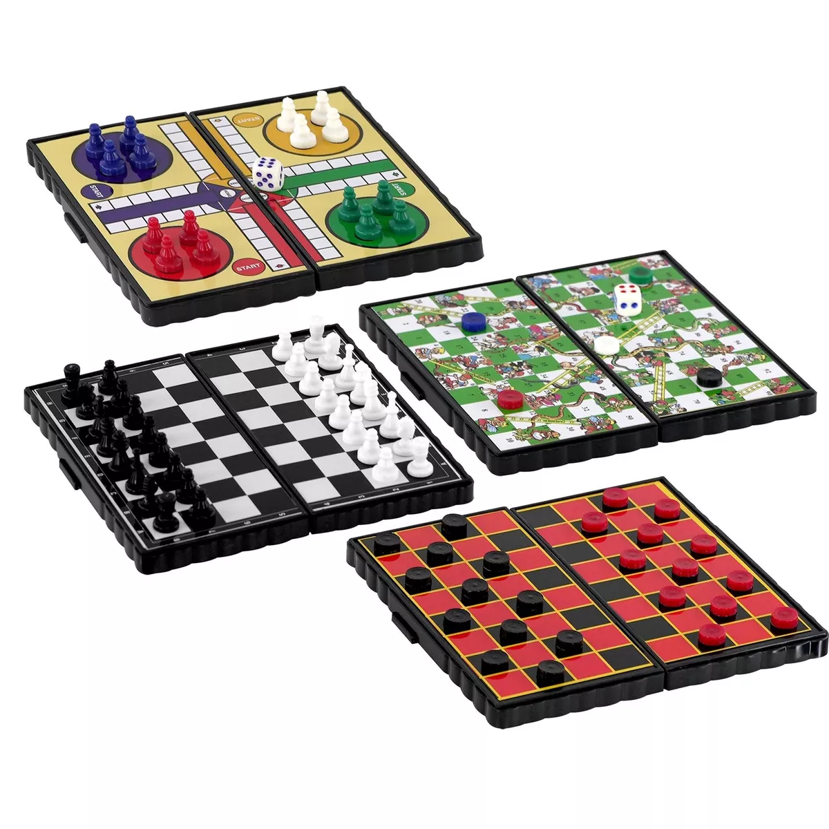 Social Chess Board Set Luxury Portable Family Boardgame