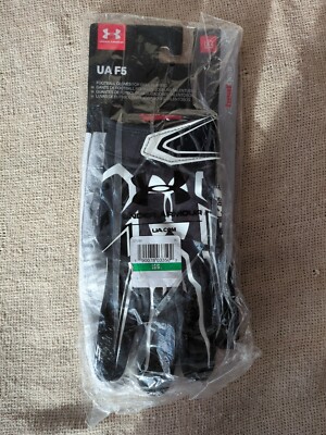Under Armour UAF5 American Football Handschuhe NFL Schwarz Large Neu mit Etikett