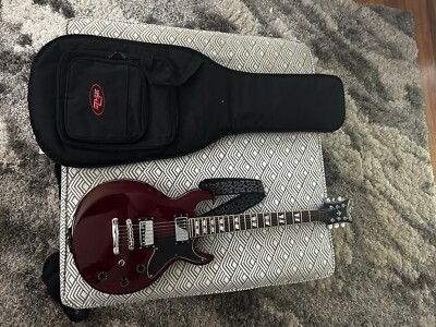 Schecter electric guitar S-1 diamond series. With Guitar Case, Amp And Cord.