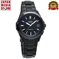 Casio Oceanus OCW-S100B-1AJF Black Titanium Radio Solar Men Watch Japan New Box