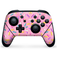Nintendo Switch Pro Controller Skin Decal Vinyl Wrap - Sprinkles Cupcakes
