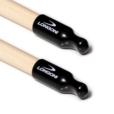 Longoni Billiard Cue Tip Rubber Protector Cover Black 2-pack for 12.5-13 mm tips