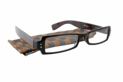 VIP Calabria 763 Plaid Spring Hinge 58 mm Designer Reading Glasses&Matching Case