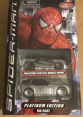 spiderman car set
