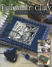 POLYMER CLAY EXTRAVAGANZA-Fimo/Sculpey/Premo-Jewelry/Decor/Paper-Craft Idea Book