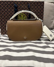 Tory Burch Emerson Top Handle Crossbody Bag Brown