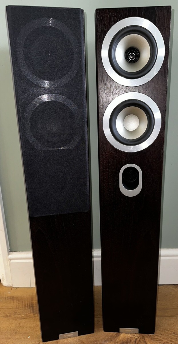 Tannoy Revolution DC4T Floorstanding Speakers Black Retro Tall