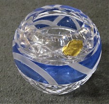 Bleikristall Blumenvase | Kelch Vase | handgeschliffen | Vintage 60er Jahre