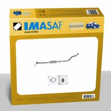 IMASAF Auspuff Mitteltopf + Anbauteile für Kia Rio + Kombi 1.3 + 1.5 2000-2002