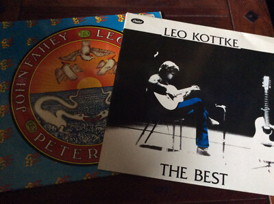 Leo Kottke [2 LP Vinyl] THE BEST  + Peter Lang / John Fahey / Leo Kottke
