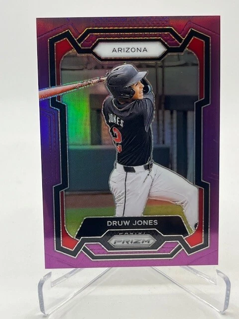 2024 PRIZM DRUW JONES RC PURPLE PRIZM #D 01/99 SP DBACKS