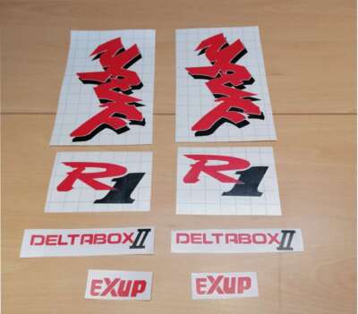 Yamaha YZF 1000 R1 passendes Aufkleber Sticker Set 2 Farbig - Bike Part style