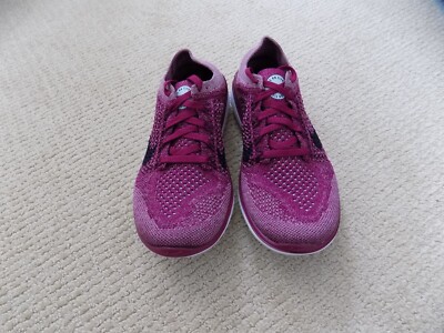 NEW WOMENS 6-9 NIKE FREE RN FLYKNIT 2018 RUNNING SHOES RASPBERRY 
