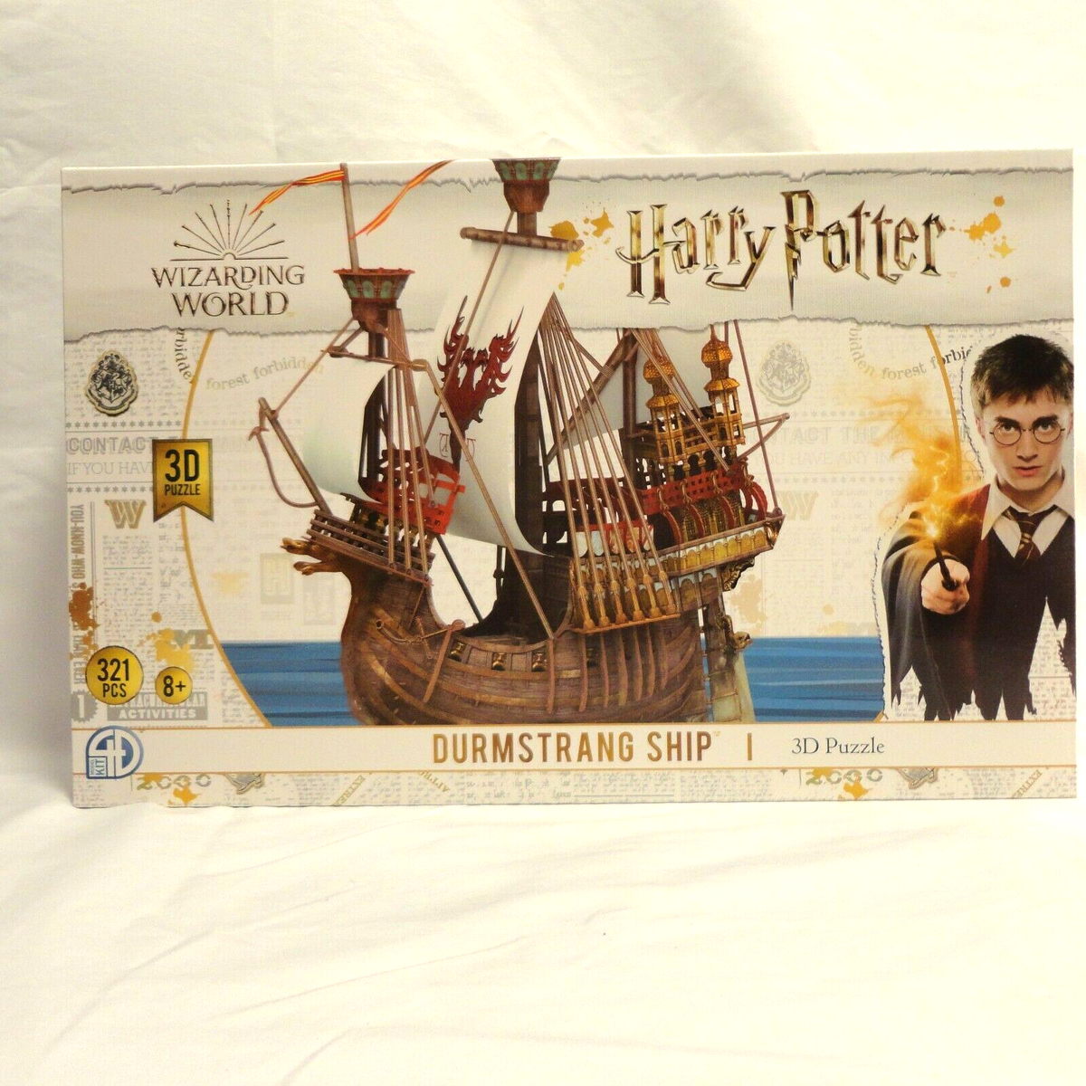 Harry Potter Durmstrang Ship 3D Puzzle New in Box!! Limited Supply