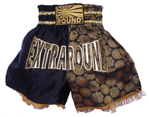 Pantalones Cortos Boxeo Tailandés Thai Kick Boxing K1 Poliéster Extra Round | eBay