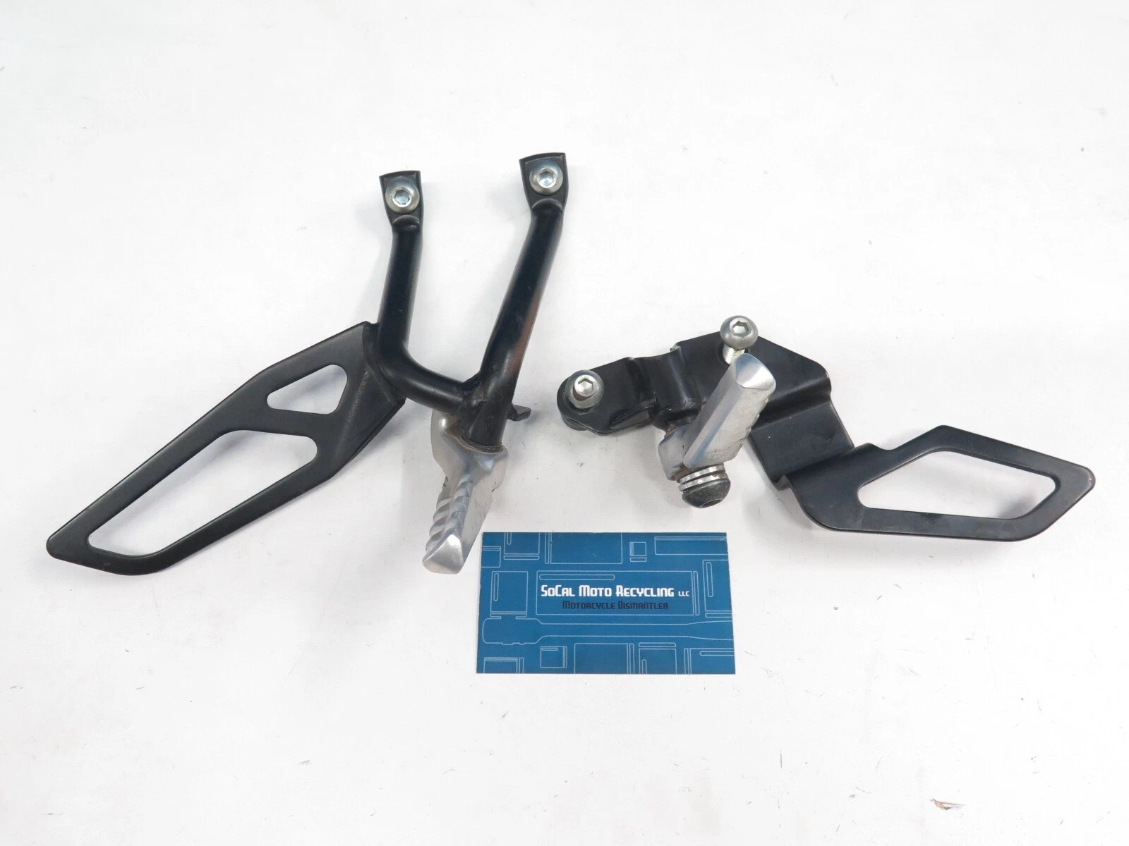 2008-2020 Yamaha WR250R WR250X OEM Passenger Footpegs (Stock Foot