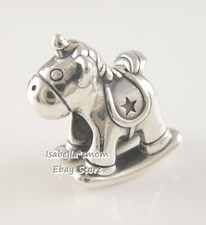 Bruno Il Unicorno Autentico PANDORA Cavallo a Dondolo 798437C00 Nuovo W Astuccio