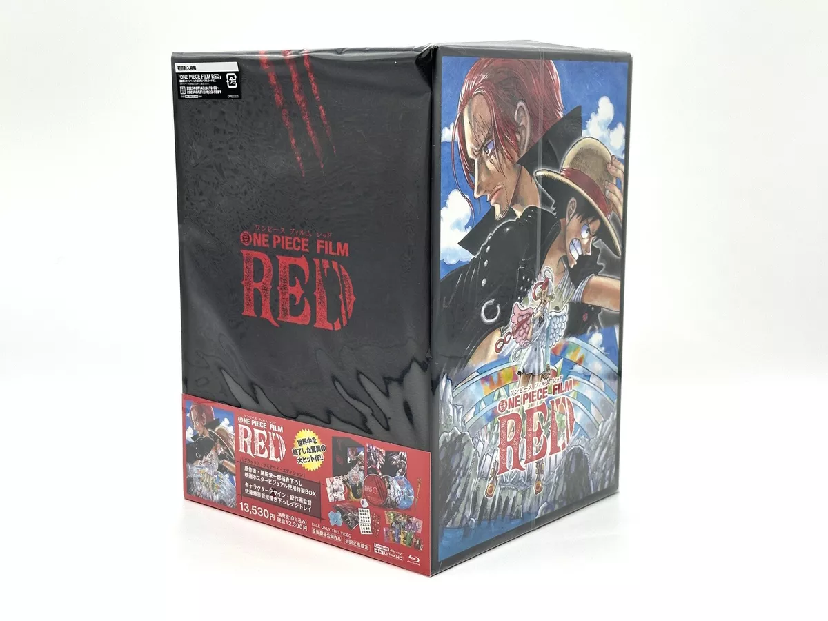 ONE PIECE FILM RED Deluxe Limited Edition (First) 4K ULTRA HD Blu