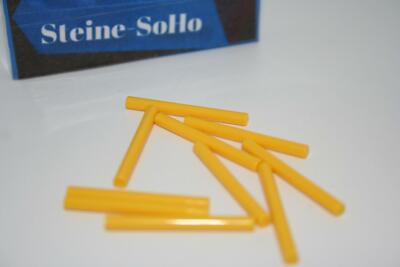 Lego (c) 10x Stab Stange Stäbe 4L - gelb - 30374 -  bar holder