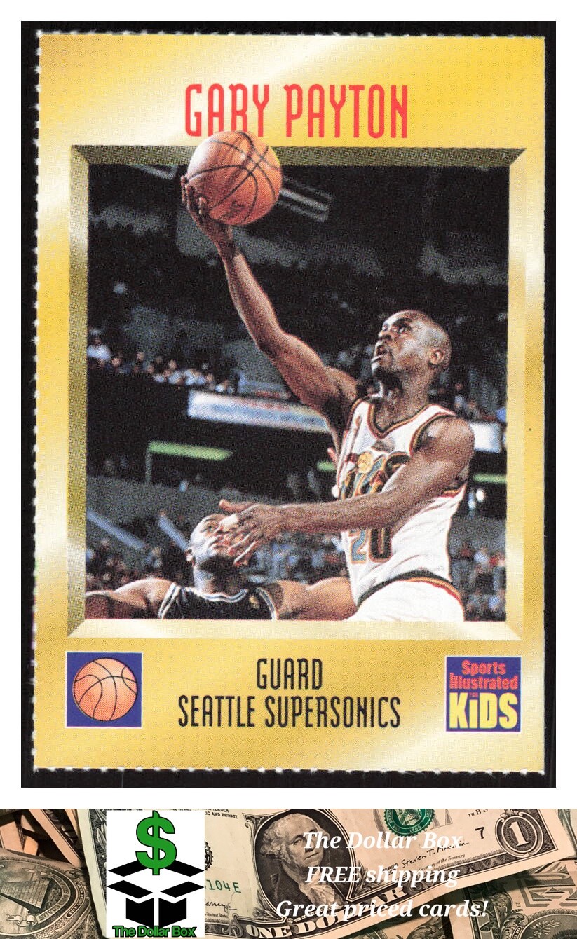 1997 Sports Illustrated for Kids #643 Gary Payton - Seattle SuperSonics