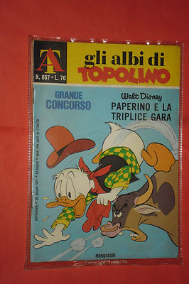 ALBI DELLA ROSA - POI albi di MICKEY MOUSE - N°867 - mondadori disney year 1971 - home