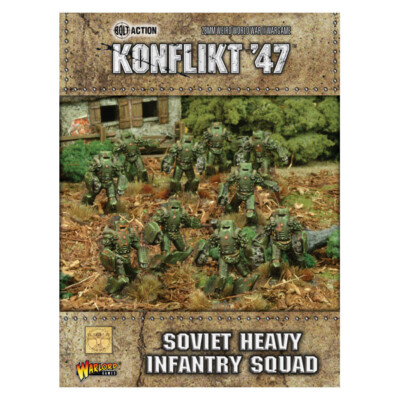 Soviet Heavy Infantry Squad * Bolt Action/Konflikt '47* Warlord Games