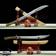 Battle Ready Blade Chinese Sword Sharp Wushu Broadsword Katana 1095 Carbon Steel