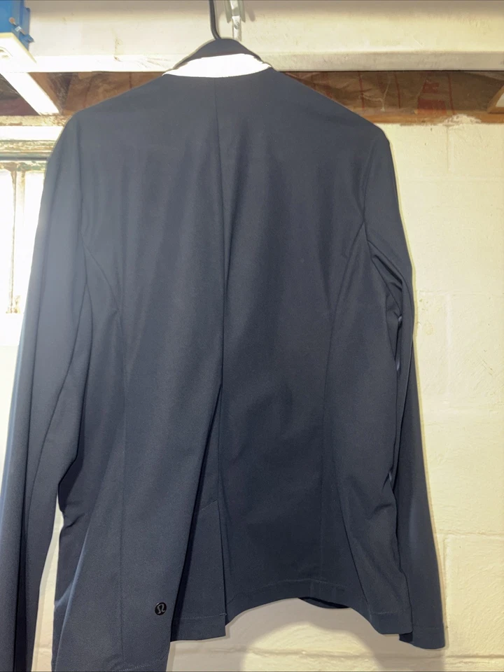 Lululemon Para Hombre Nuevo Venture Blazer Abrigo Chaqueta Clásico Azul Marino, Talla M Foto 4 de 4