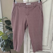 Liverpool Kelsey Knit Ankle Trousers Pants Size 14/32 Petite Sweet Berry MN BX