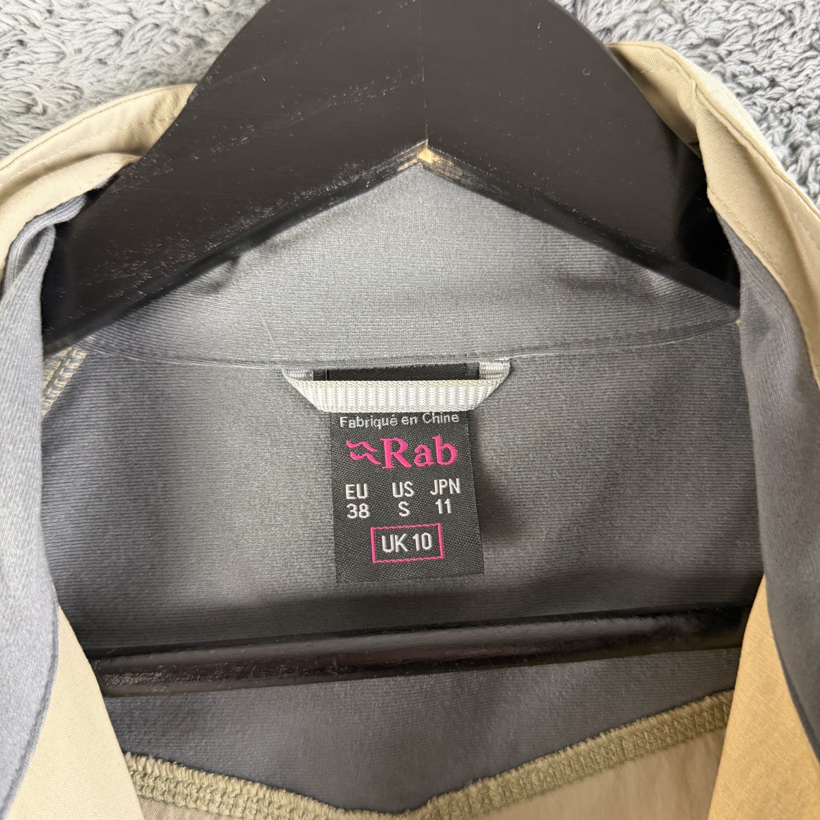 RAB Java Jacket Womens 10 Full Zip Lightweight Zi… - image 7