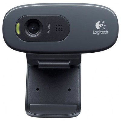Logitech C270 - HD Webcam | Schwarz Neu