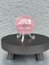 Rosenquarz Kugel High Quality ca. 207g ca. 5,3cm ohne Halter ohne Deko