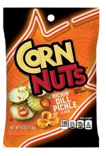 CORN NUTS Kickin' Dill Pickle Flavored Crunchy Corn Kernels Pack of 12