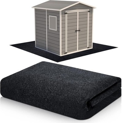 Haull Outdoor Aufbewahrungsschuppen Fußmatte 6 Fuß x 8,2 Fuß - rutschfest & waschbar 