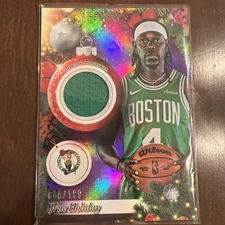 2025-26 Topps Holiday #PR-JHO Jrue Holiday Player Relics Purple #/199 (i11041)