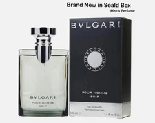 Bvlgari Pour Homme Soir Eau de Toilette Spray 3.4oz-100 ml For Men New Sealed