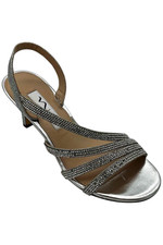 Nina Women's Noura Heeled Sandal Silver