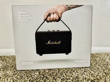 Marshall Kilburn II Portable Bluetooth Speaker, Rechargeable, 20 hrs, Black NEW